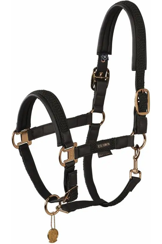 2023 Eskadron Platinum Halter Double Pin Plait Headcollar